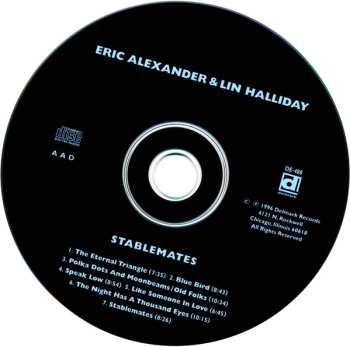 CD Eric Alexander: Stablemates