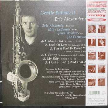 LP Eric Alexander Quartet: Gentle Ballads II LTD