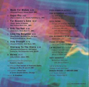 CD Eric Alexander: Mode For Mabes