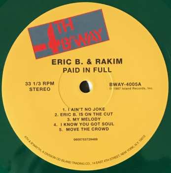 LP Eric B. & Rakim: Paid In Full LTD | CLR