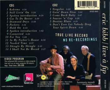 2CD Eric Bibb: Live À Fip