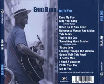 CD Eric Bibb: Me To You 