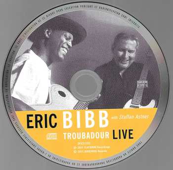 CD Eric Bibb: Troubadour Live  DIGI