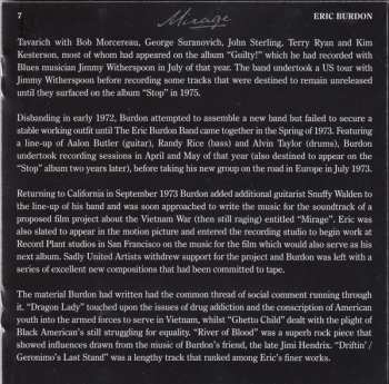 CD Eric Burdon: Mirage