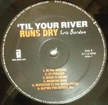 LP Eric Burdon: 'Til Your River Runs Dry LTD