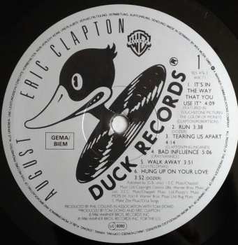 LP Eric Clapton: August