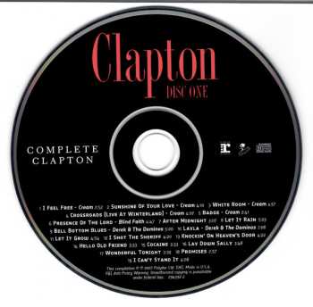 2CD Eric Clapton: Complete Clapton