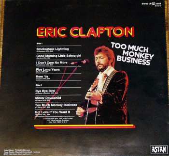LP Eric Clapton: Too Much Monkey Business