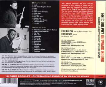 2CD Eric Dolphy: Outward Bound