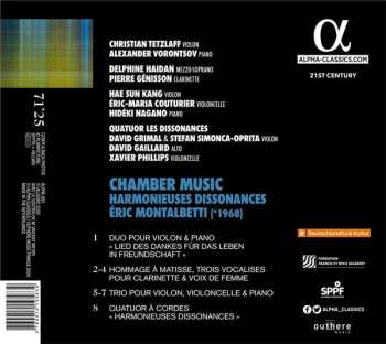 CD Eric Montalbetti: Chamber Music