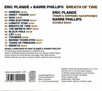 CD Barre Phillips: Breath Of Time