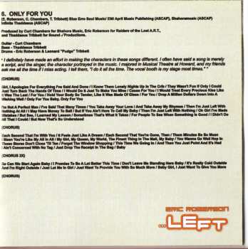 CD Eric Roberson: ...Left