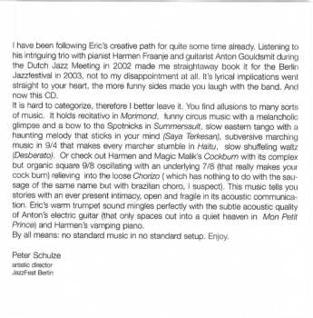 CD Eric Vloeimans: Summersault