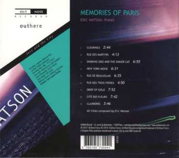 CD Eric Watson: Memories Of Paris