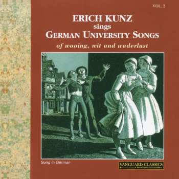 CD Erich Kunz: German University Songs Vol. 2