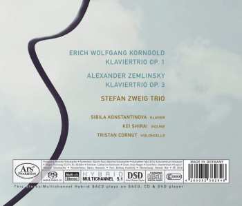 SACD Alexander Von Zemlinsky: Klaviertrios