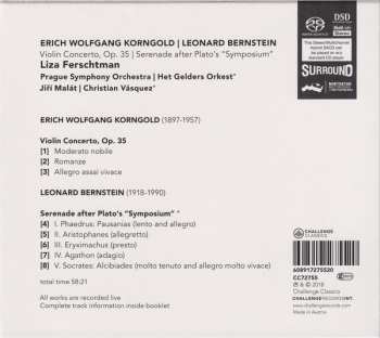 SACD Leonard Bernstein: Violin Concerto, Op. 35 | Serenade After Plato's "Symposium"