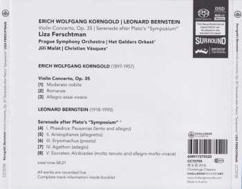 SACD Leonard Bernstein: Violin Concerto, Op. 35 | Serenade After Plato's "Symposium"