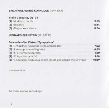 SACD Leonard Bernstein: Violin Concerto, Op. 35 | Serenade After Plato's "Symposium"