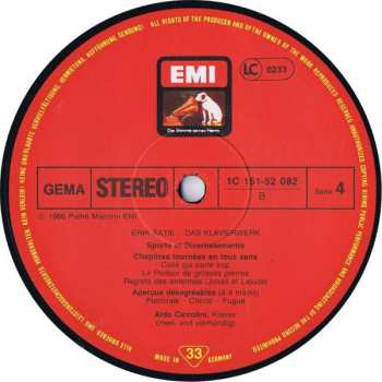 6LP/Box Set Erik Satie: Das Klavierwerk