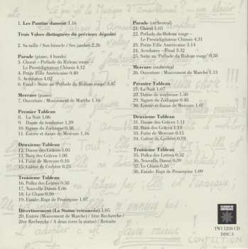 4CD/Box Set Erik Satie: Art Works 1892-1924