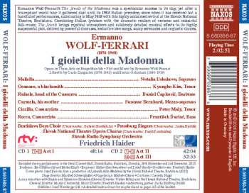 CD Ermanno Wolf-Ferrari: I Gioielli Della Madonna