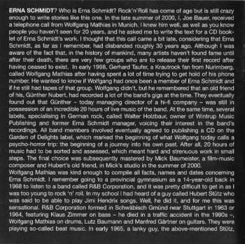 CD Erna Schmidt: Live 69 – 71