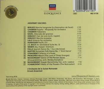 CD Ernest Ansermet: Ansermet Encores