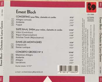 CD Ernest Bloch: Concertino / Suite Baal Shem / Dans Les Montegnes / Concero Grosso No.2