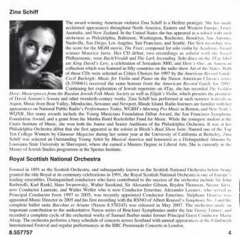 CD Jose Serebrier: Violin Concerto, Baal Shem, Suite Hébraïque