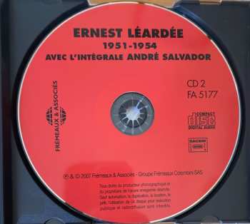 2CD Ernest Léardée: Ernest Léardée Rythmes Des Antilles (1951 - 1954) Avec L'Intégrale André Salvador