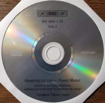 6CD/Box Set Ernesto Lecuona: Ernesto Lecuona-The Piano Music-Selected Songs