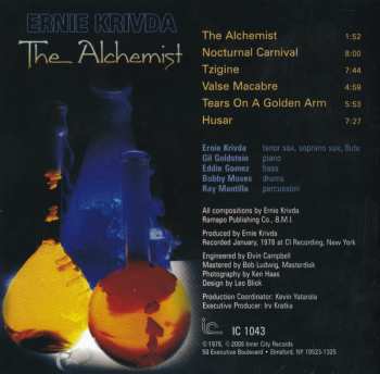 CD Ernie Krivda: The Alchemist LTD