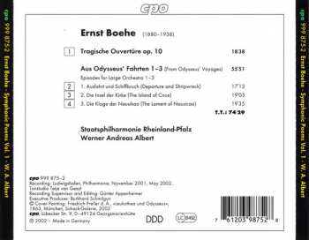 CD Ernst Boehe: Aus Odysseus' Fahrten (Symphonic Poems Vol. 1)
