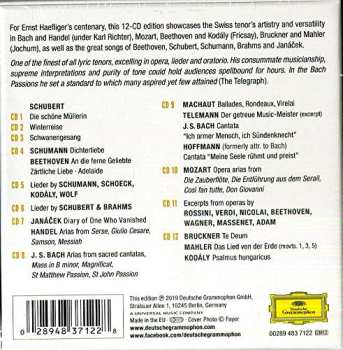 12CD/Box Set Ernst Haefliger: The Ernst Haefliger Edition