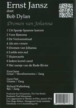 DVD Ernst Jansz: Doet Bob Dylan - Live - Dromen Van Johanna