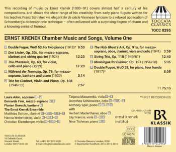 CD Bernarda Fink: Chamber Music And Songs, Volume One