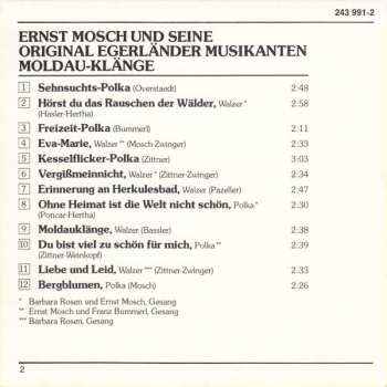 CD Ernst Mosch Und Seine Original Egerländer Musikanten: Moldau-Klänge