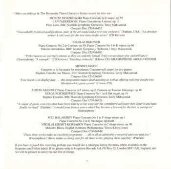 CD نيسم جلال: Piano Concerto No 1 In E Minor / Piano Concerto No 2 In B Minor
