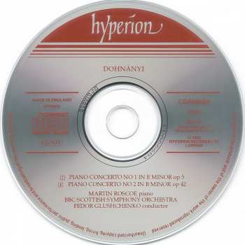CD نيسم جلال: Piano Concerto No 1 In E Minor / Piano Concerto No 2 In B Minor