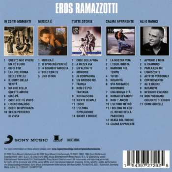 5CD/Box Set Eros Ramazzotti: Original Album Classics