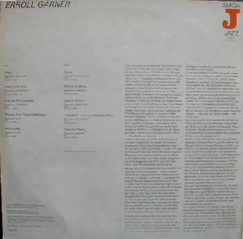 LP Erroll Garner: Erroll Garner