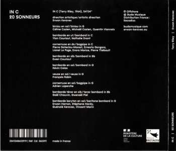 CD Terry Riley: In C | 20 Sonneurs