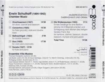 CD Erwin Schulhoff: Chamber Music