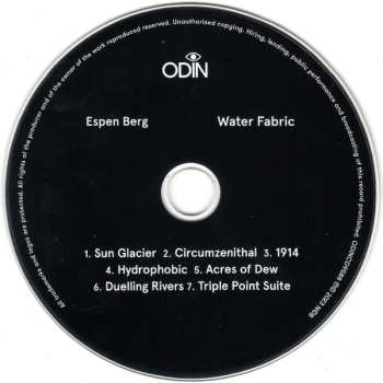 CD Espen Berg: Water Fabric