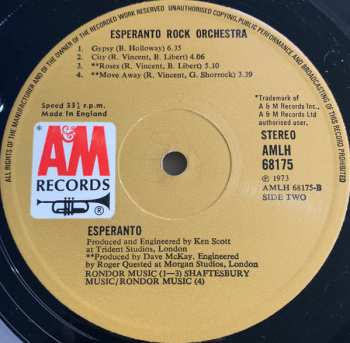 CD Esperanto: Rock Orchestra