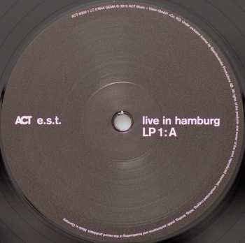 4LP/Box Set E.S.T.: Live In Hamburg LTD