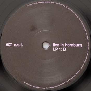 4LP/Box Set E.S.T.: Live In Hamburg LTD