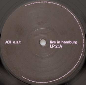 4LP/Box Set E.S.T.: Live In Hamburg LTD