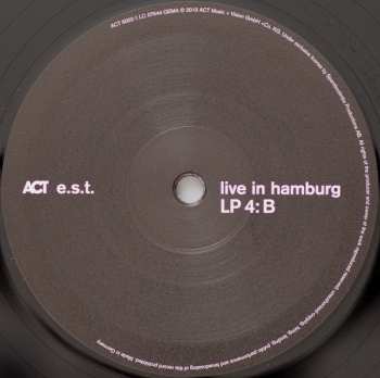 4LP/Box Set E.S.T.: Live In Hamburg LTD